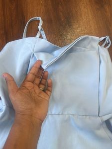 Pastel blue top Small size for girls/ladies