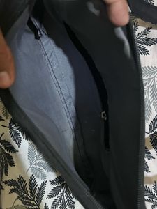 Black Nylon Shoulder Bag