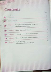 Disaster Management Books For Class 9th And 10th📚