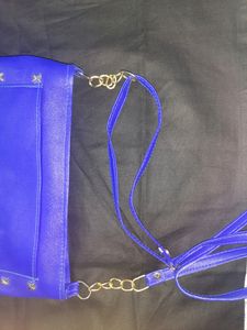 Blue Color Sling Bag