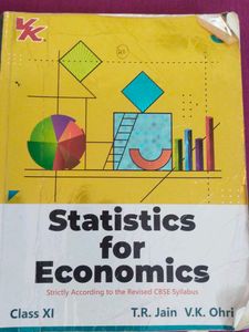 Economics – Statistics By TR Jain Class 11