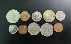 10 coins From Ten Different Countries
