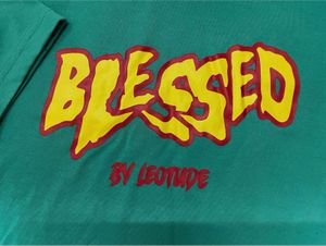 Blessed Printed Oversized Tshirt💚