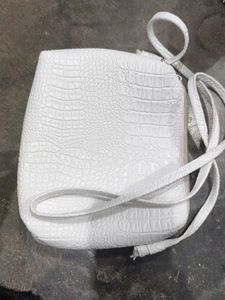 Totally New White Sling Bag