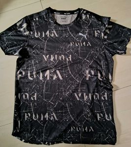Puma Men Ignite Graphic Printed Round Neck T-Shirt
