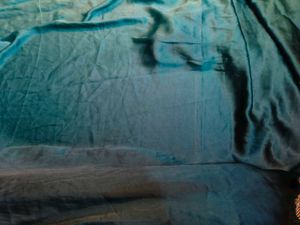 Elegant double colour Satin Saree