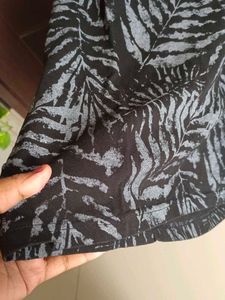 Leaf Print Casual T-Shirt
