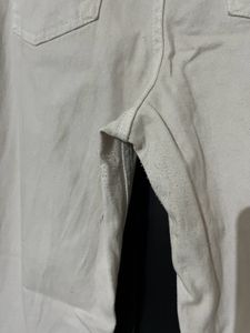H&amp;M White Flared Jeans 🤍