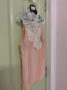 Peach Coloured Party Top From USA