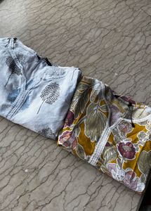 Floral Print Kurti Combo