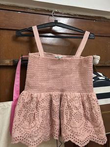 Cute Pink Peplum Top