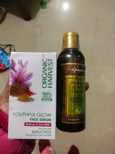 OOrganic Harvest Serum And St.botanica Oil Combo