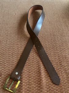 Woodrock Leather Belt