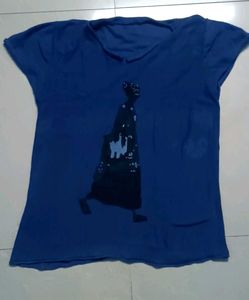 Blue Graphic T-Shirt