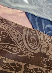 Imported Self Shimmer Print Hijab/Scarf