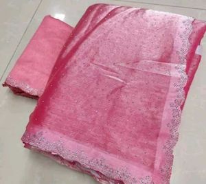 Pink Jimmy Choo Saree
