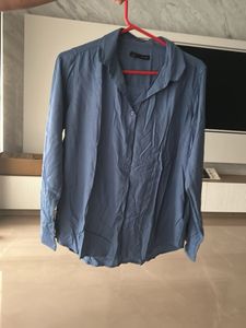 Blue Button-Down Shirt