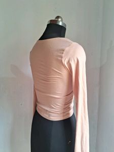Nude Full Sleeved Top