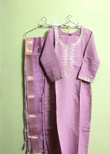 New/Unused Embroidered Kurta Set