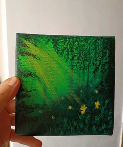 Dreamy Forest Painting