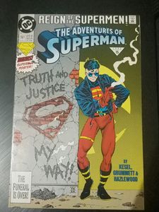 The Adventures Of Superman #501 USA Comic Book