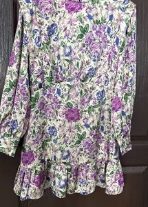 ZARA Floral Dress