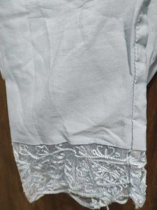 Elegant Light Blue Kurta pant with dupatta set