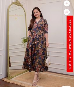 Floral Print cotton Dress