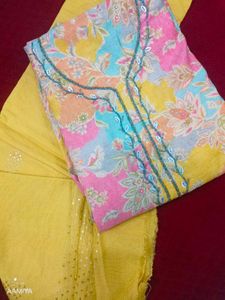 Floral Cotton Salwar Suit