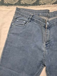 Light Blue Skinny Fit Jeans | 36