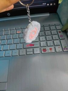 crochet naruto fishcake keychain🍥☆