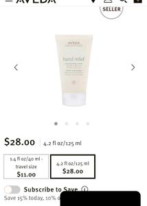 AVEDA HAND CREAM ON SALE