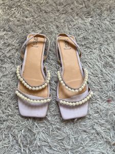 Lavender Pearl Sandals