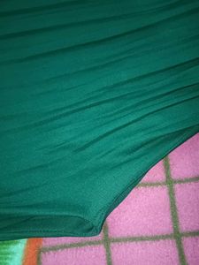 Green Pleated Palazzo Pants