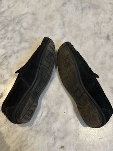 Red Tape Black Loafers For Men