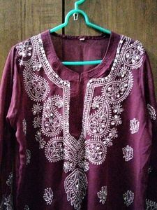 Chikenkari Kurta