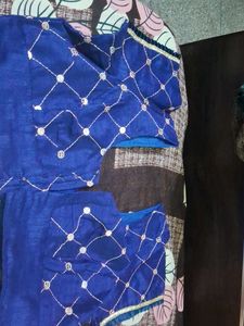 Floral Print saree with  blouse