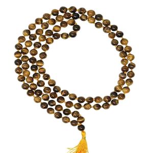Tiger&#39;s Eye Mala 108 Beads