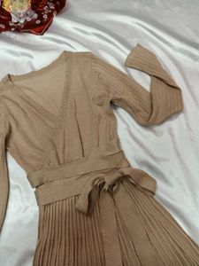 🤍Elegant Knit Midi Dress🤍