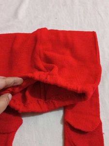 Cute Red Baby Pants