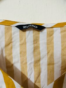 Yellow Striped Top