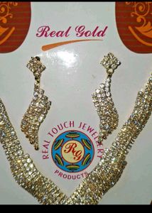 Sparkling Gold Jewelry Set