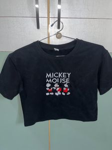 Salee Mickey Mouse Beautiful Crop Top