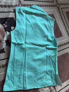 Stylish Sea Green Waistcoat