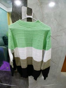 Striped Knit Sweater