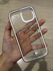 Clear iPhone Case with Card Holder