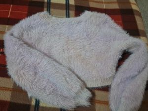 Fluffy Faux Fur Cardigan