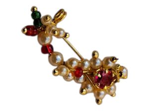 Pearl Nose Pin
