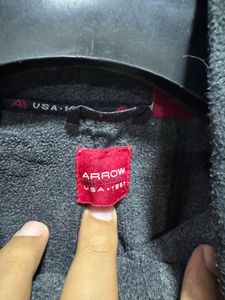 Arrow USA Black Zipup Fleece