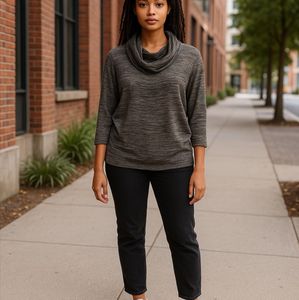 Stylish Cowl Neck Top
